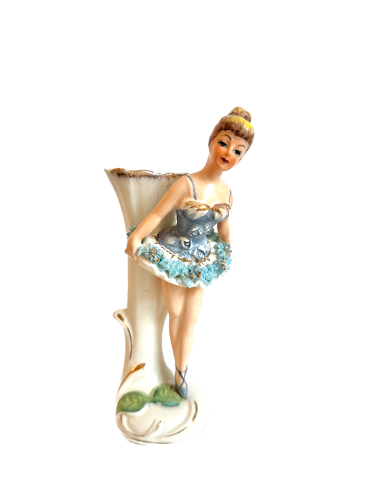Vintage Small Ballerina Vase