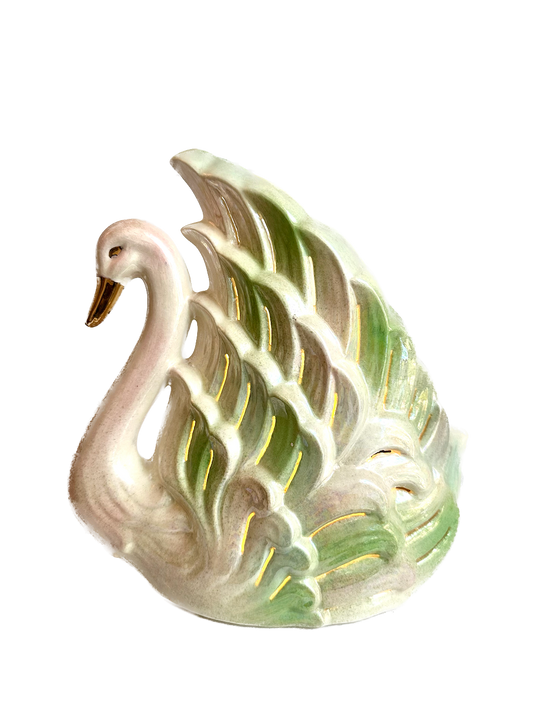 Vintage Swan TV Lamp