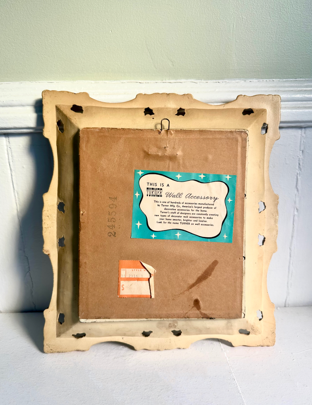 Vintage Ballerina Framed Print