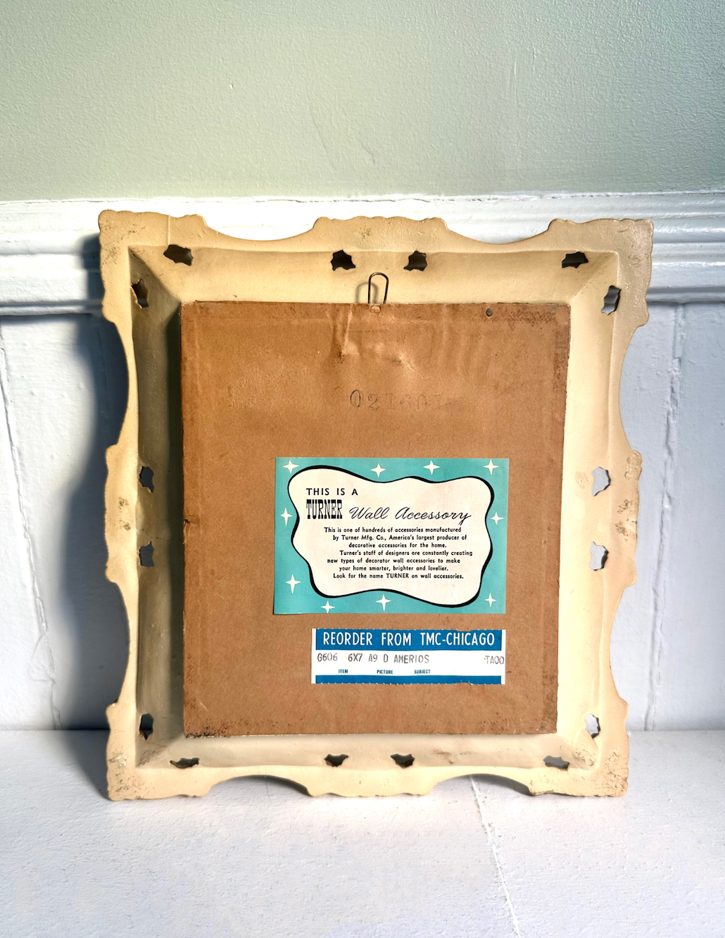 Vintage Ballerina Framed Print