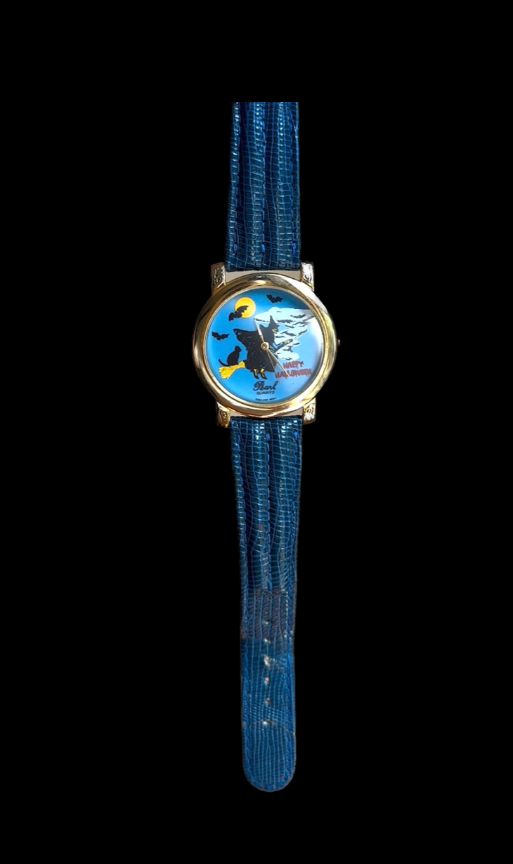 Vintage Halloween Witch Watch
