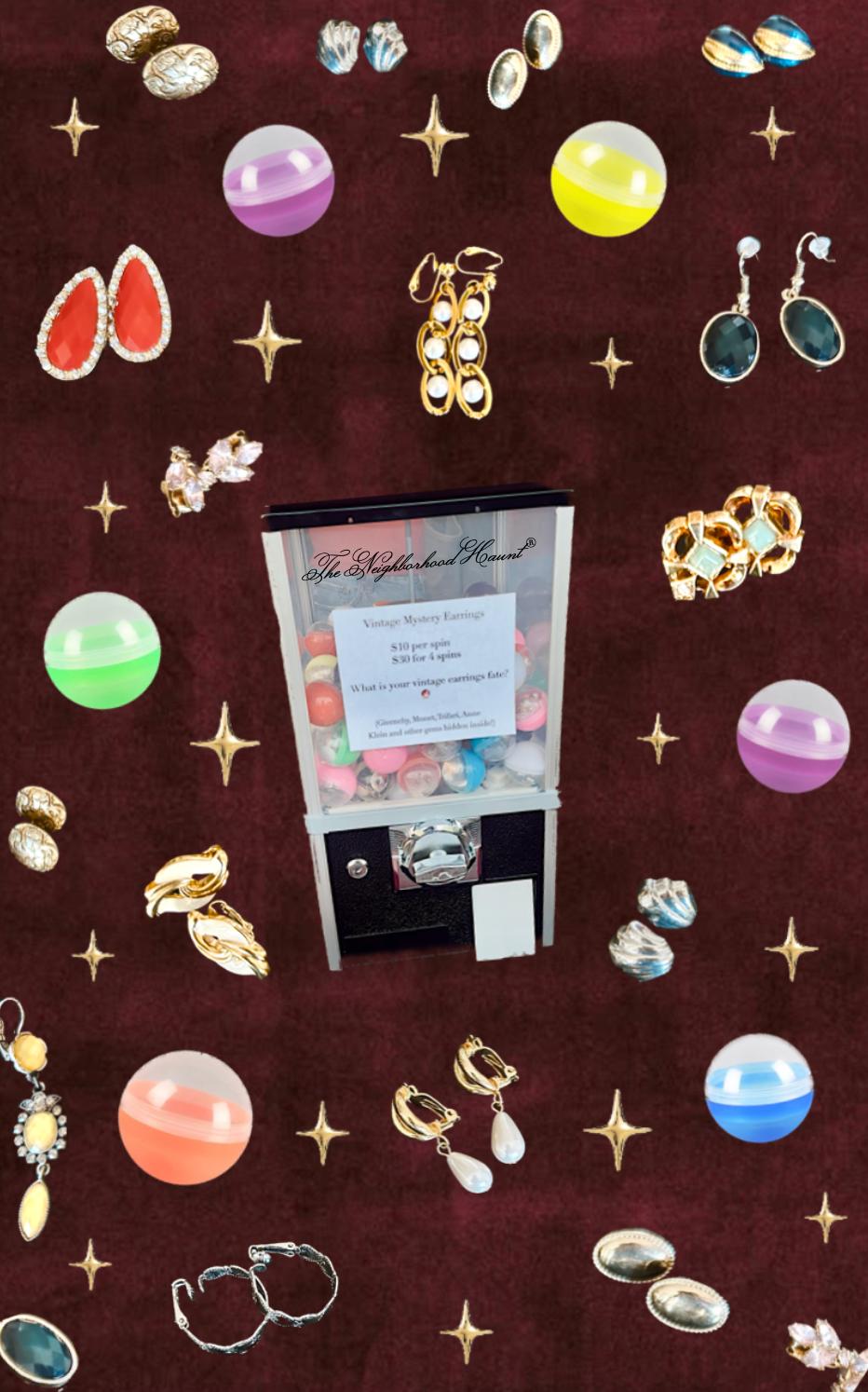 Vintage Mystery Earring Spin