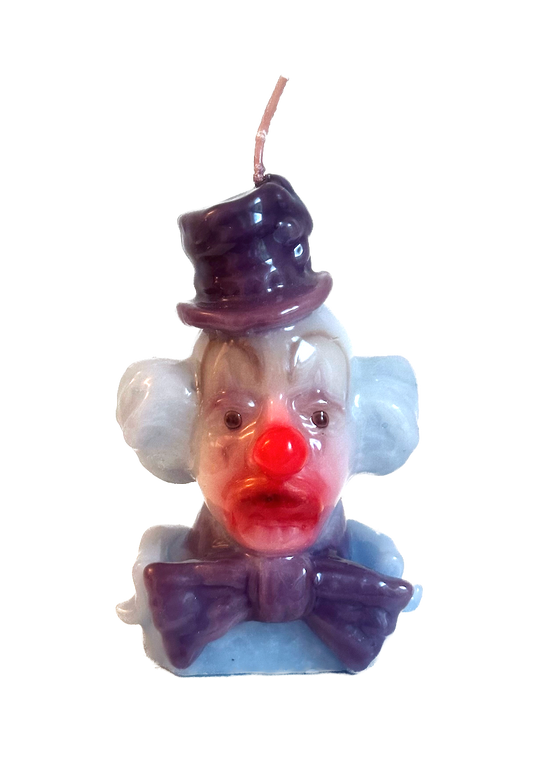 Vintage Clown Candle