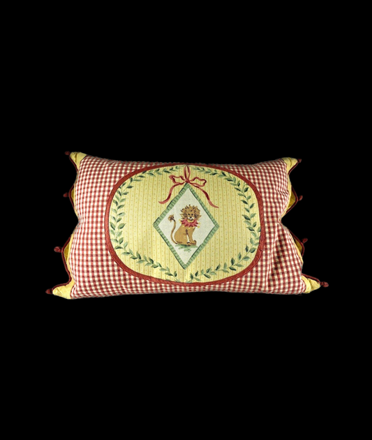 Vintage Lion Pillow Case
