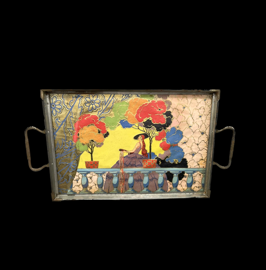 Vintage Art Deco Vanity Tray