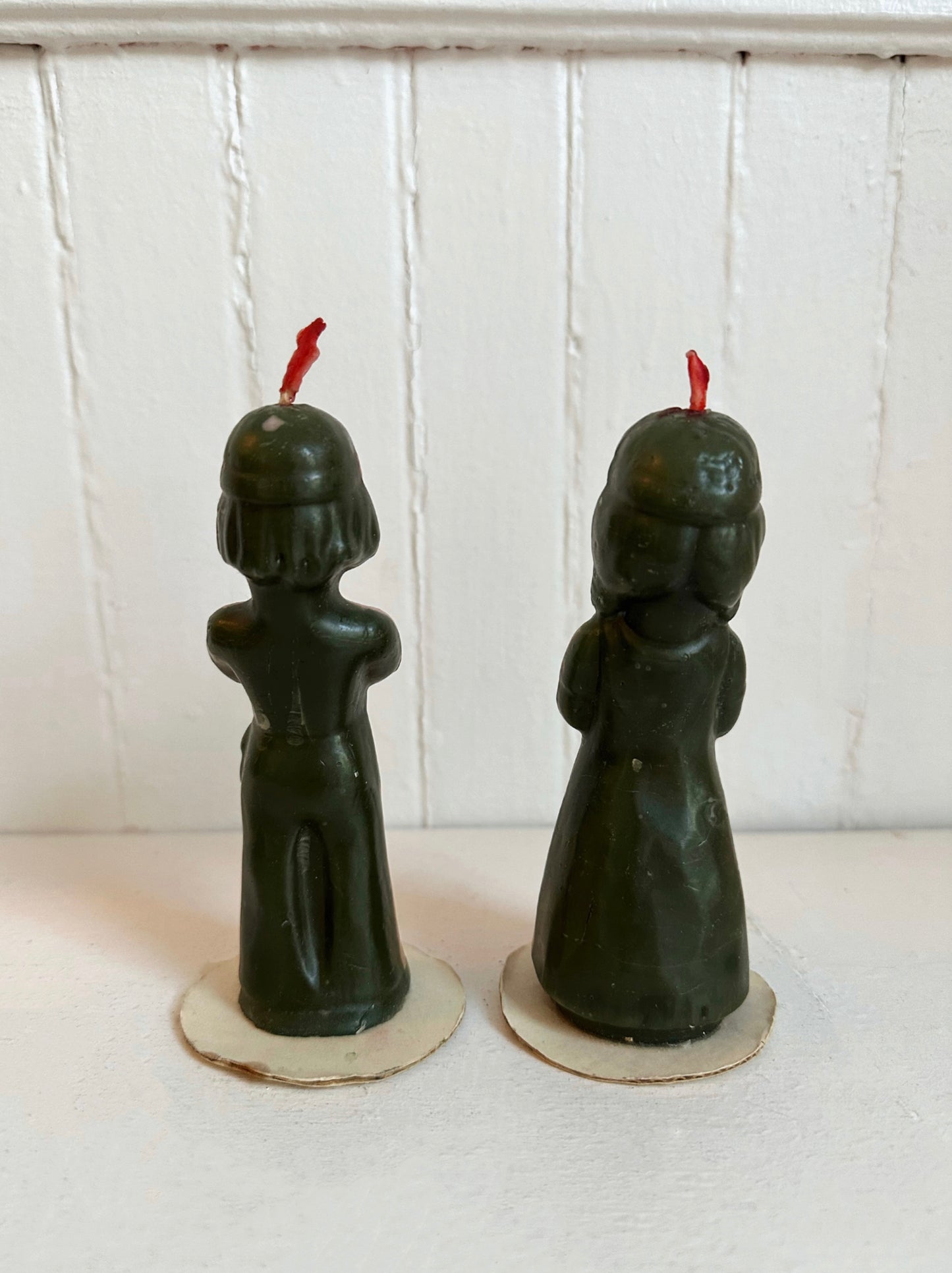 Vintage Gurley Thanksgiving Native American Candles