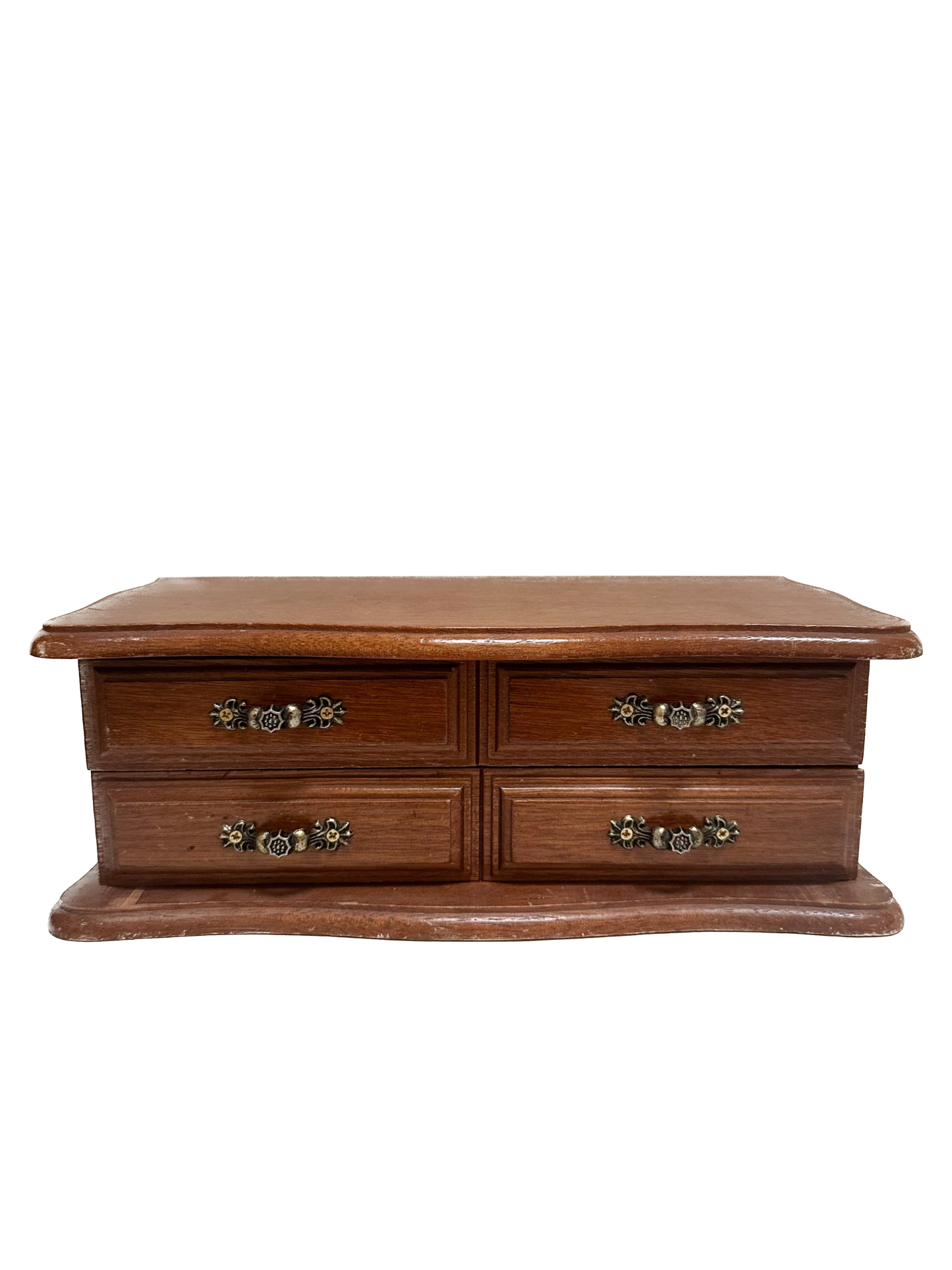 Vintage Wood Jewelry Box