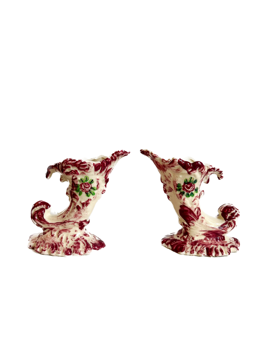 Vintage Mini Floral Vases