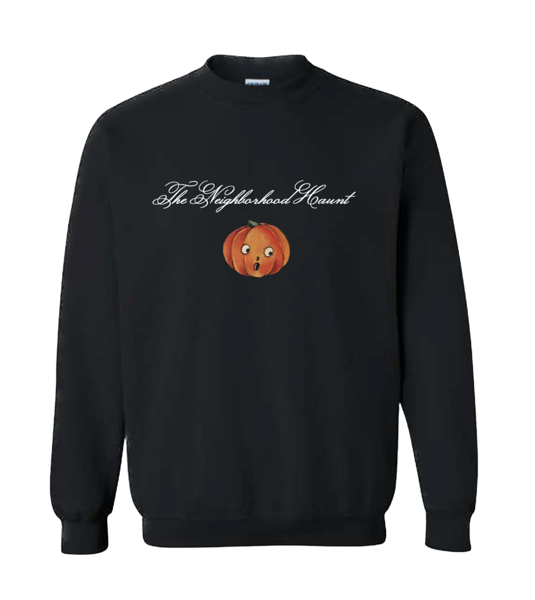 The Neighborhood Haunt Halloween Pumpkin Sweatshirt