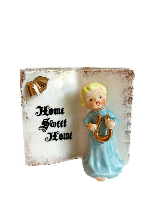 Vintage "Home Sweet Home" Planter