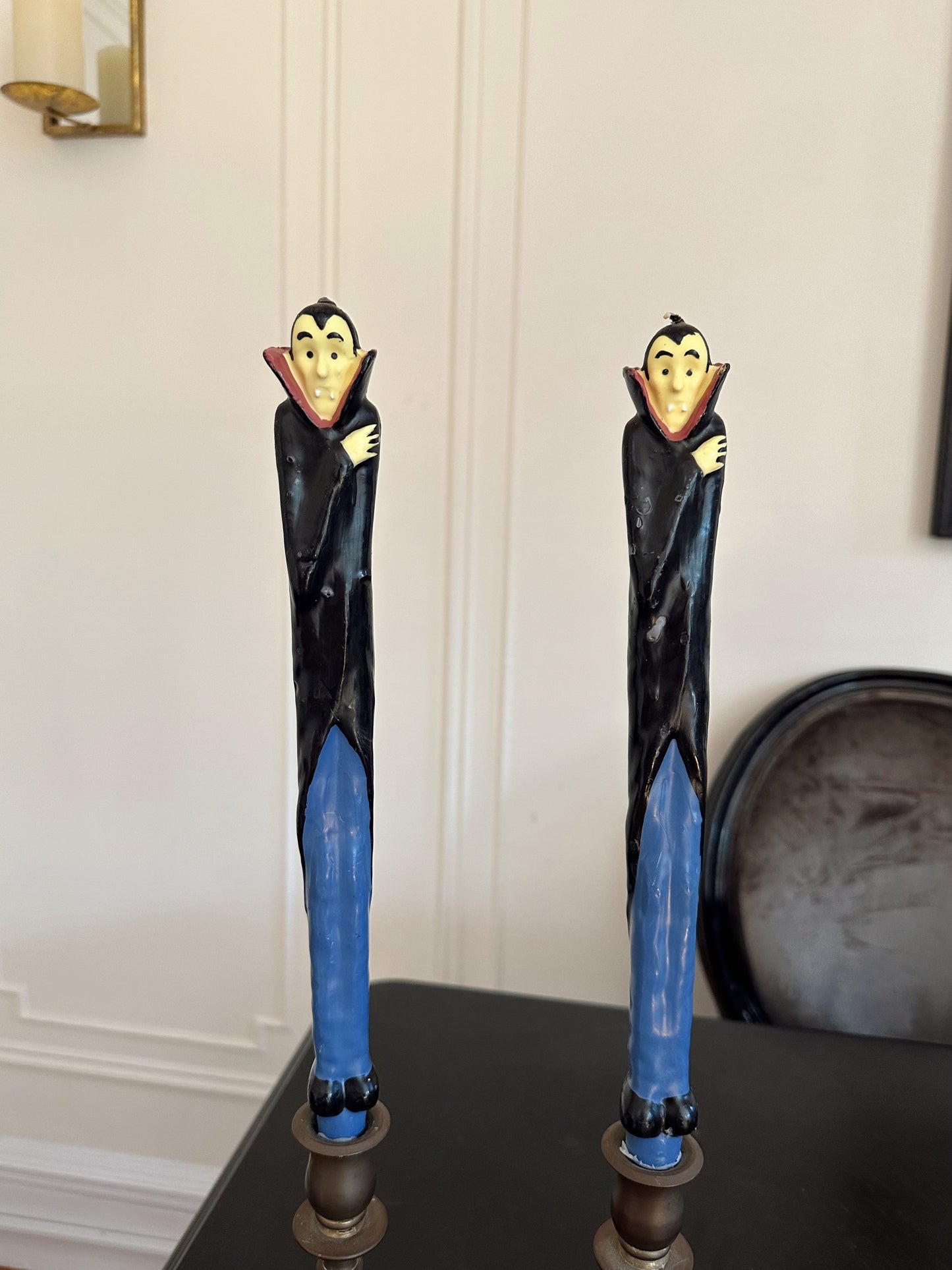 Vintage Vampire Taper Candles