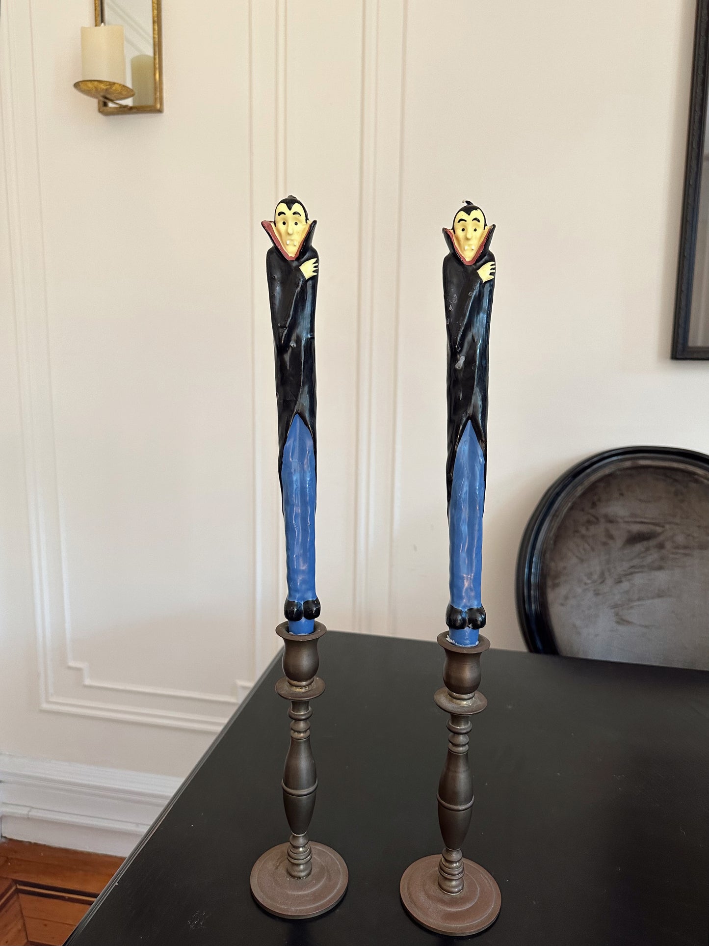 Vintage Vampire Taper Candles