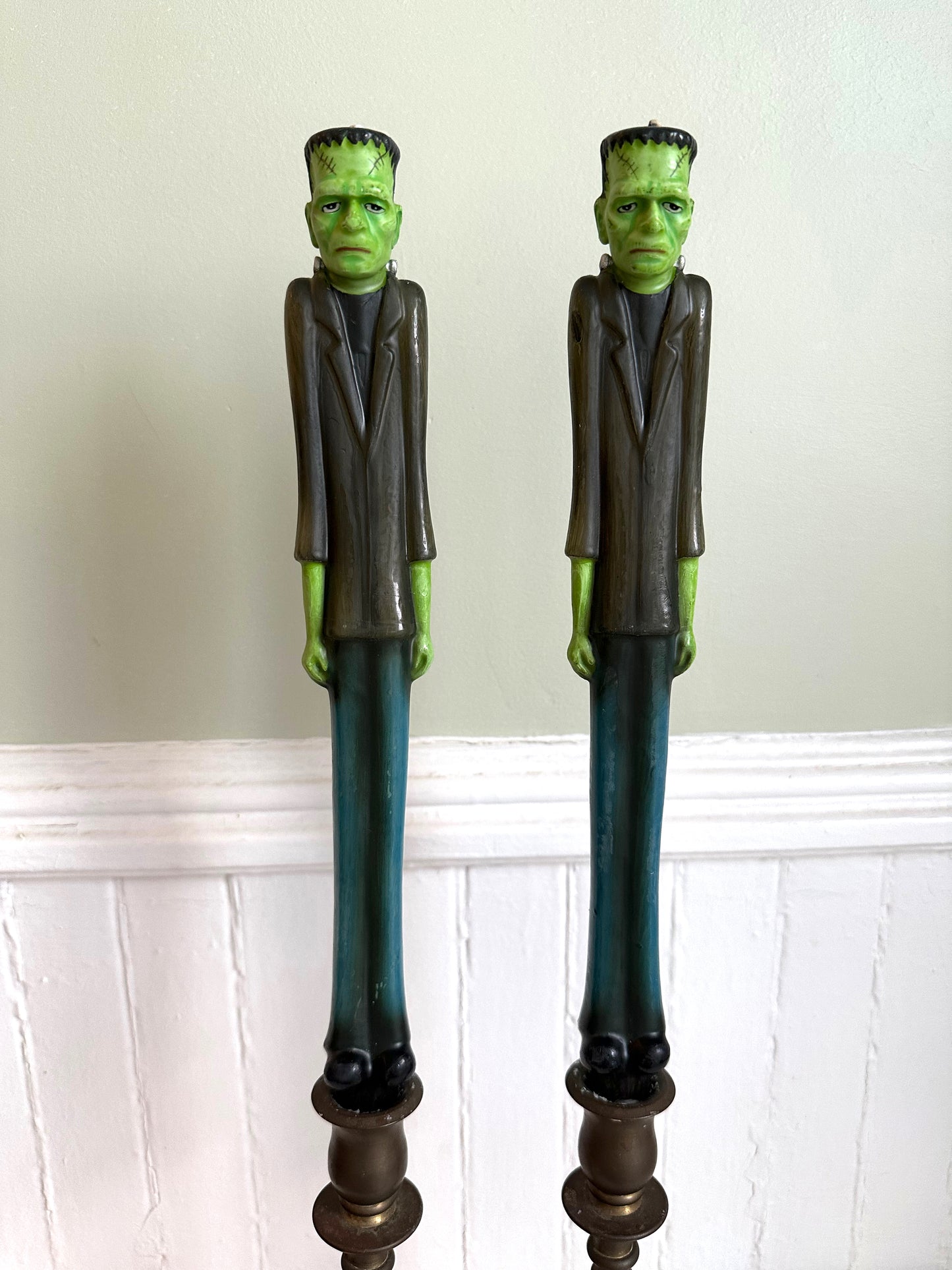 Vintage Frankenstein Taper Candles