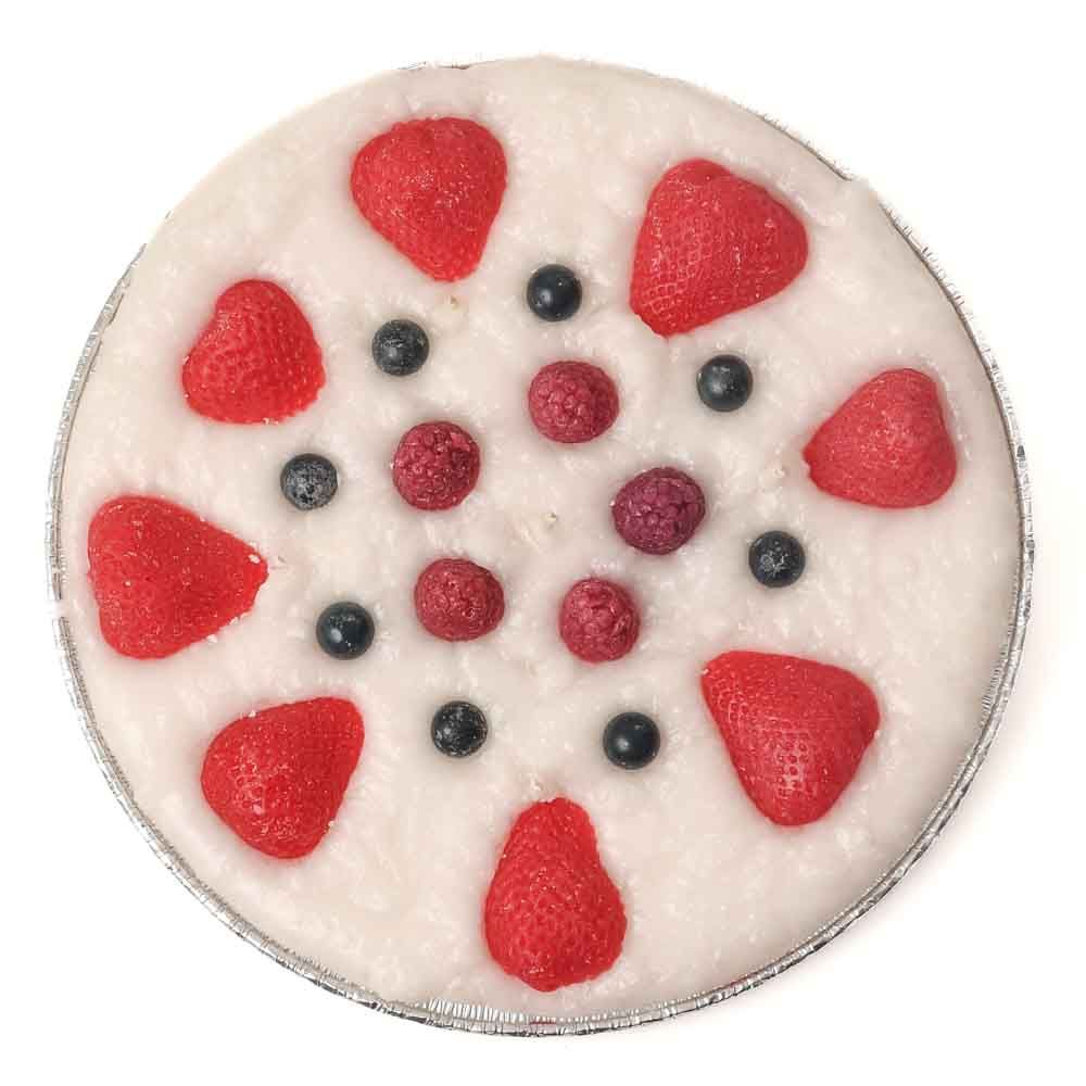 Large Holiday Berry Pie Candle