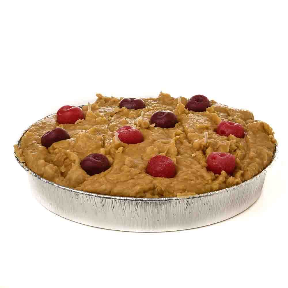 Large Holiday Cherry Pie Candle