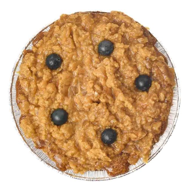 Small Holiday Blueberry Pie Candle