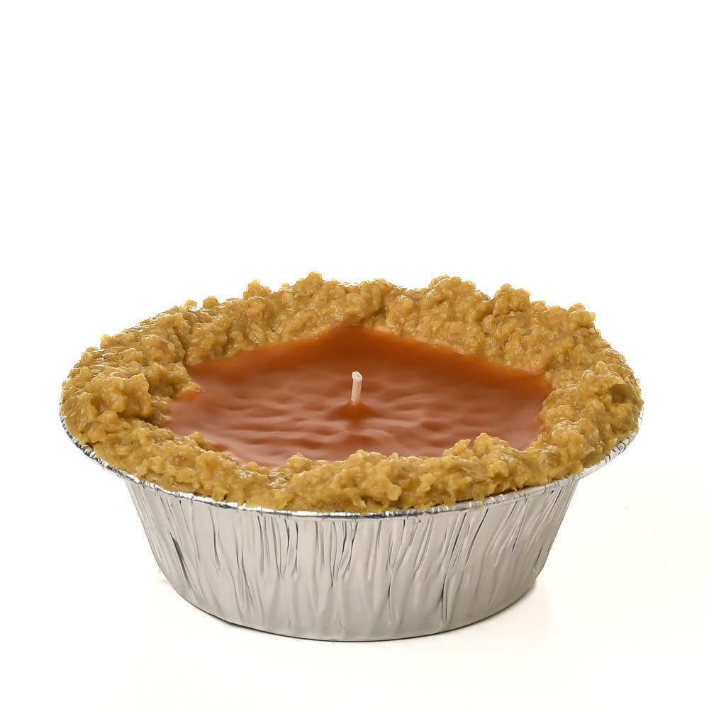 Small Holiday Pumpkin Pie Candle
