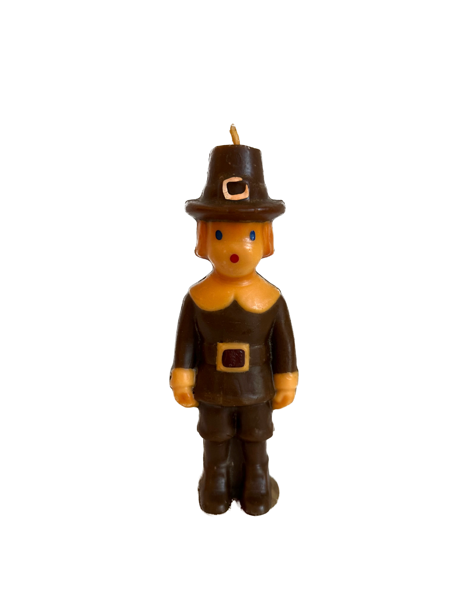 Vintage Gurley Thanksgiving Pilgrim Candle