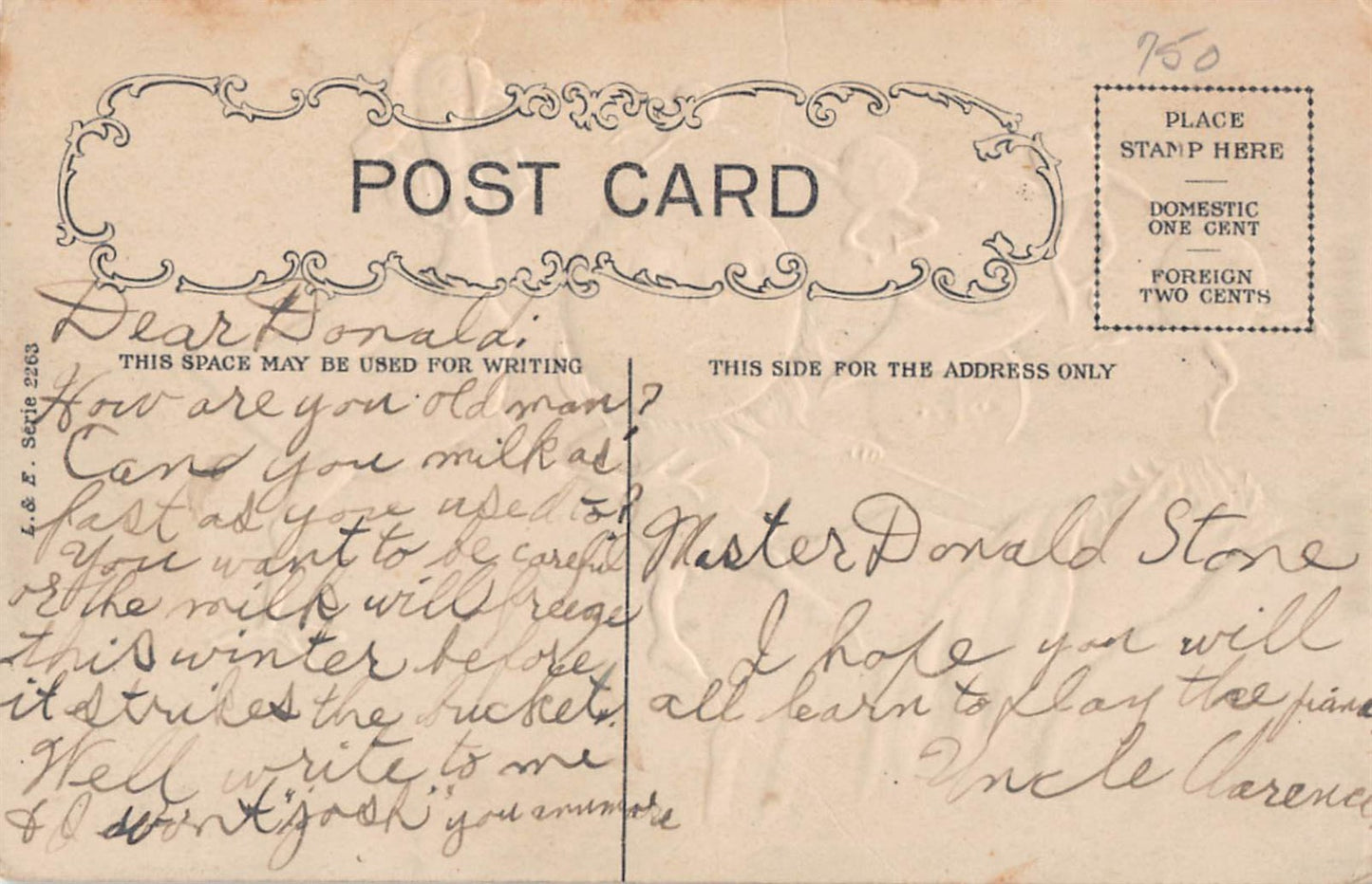 Vintage Thanksgiving Nightmare Postcard